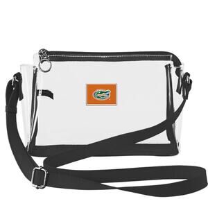 New Florida Gators Stadium Approved Small Clear Handbag w/Shoulder Strap, Bag